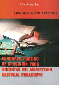 Concurso p�blico de oposici�n para docentes del Magisterio Nacional Paraguayo