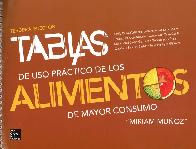 Tablas de uso pr�ctico de los alimentos de mayor consumo