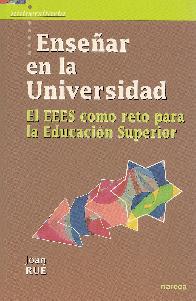 Ensear en la Universidad