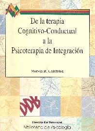 De la terap�a cognitivo-conductual a la psicoterapia de la integracion