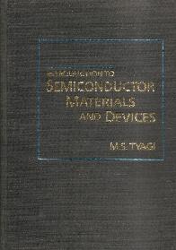 Introduction to Semiconductor materials and devices