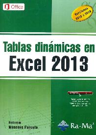 Tablas din�micas en Excel 2013