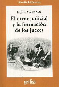 El error judicial y la formaci�n de los jueces