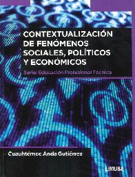 Contextualizacin de de fenmenos sociales, polticos y econmicos