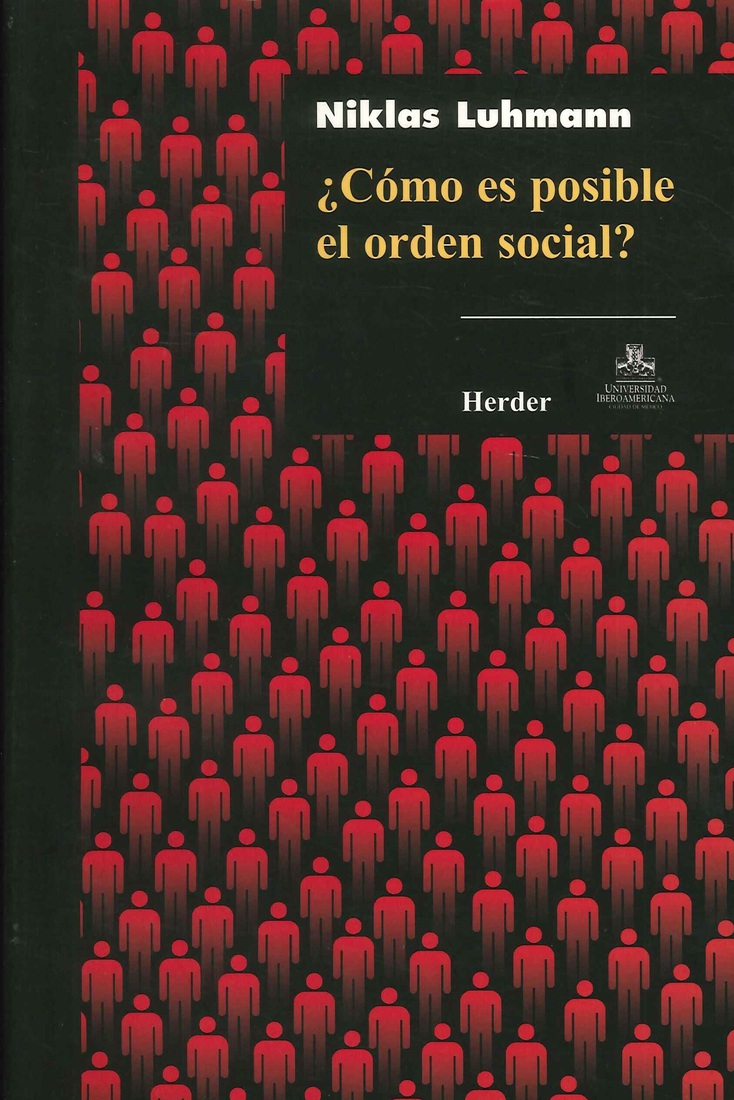 ¿ Cómo es posibel el orden social ?