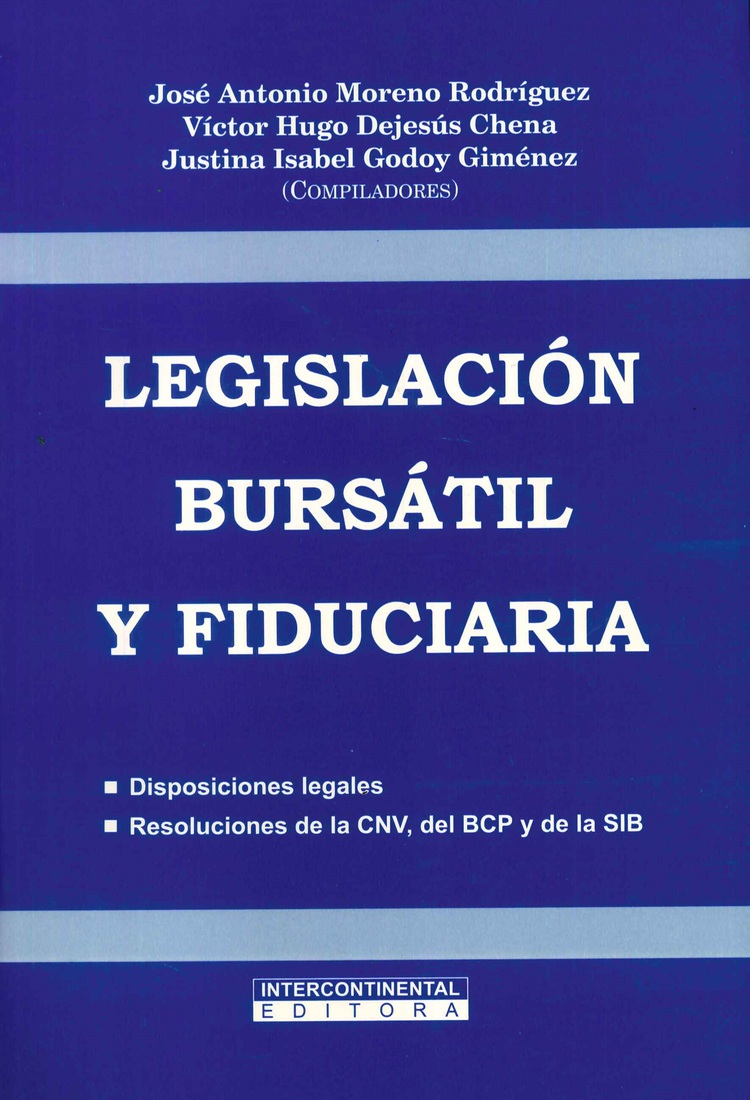 Legislación Bursátil y Fiduciaria