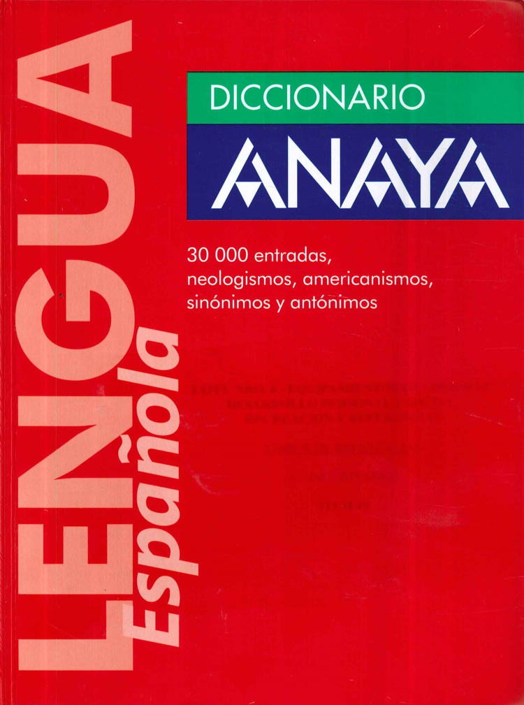 Diccionario Anaya Lengua Española