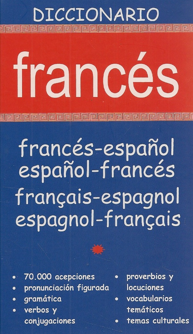 negro cadena explosión Diccionario Frances Frances Español Español Frances | Ediciones Técnicas  Paraguayas