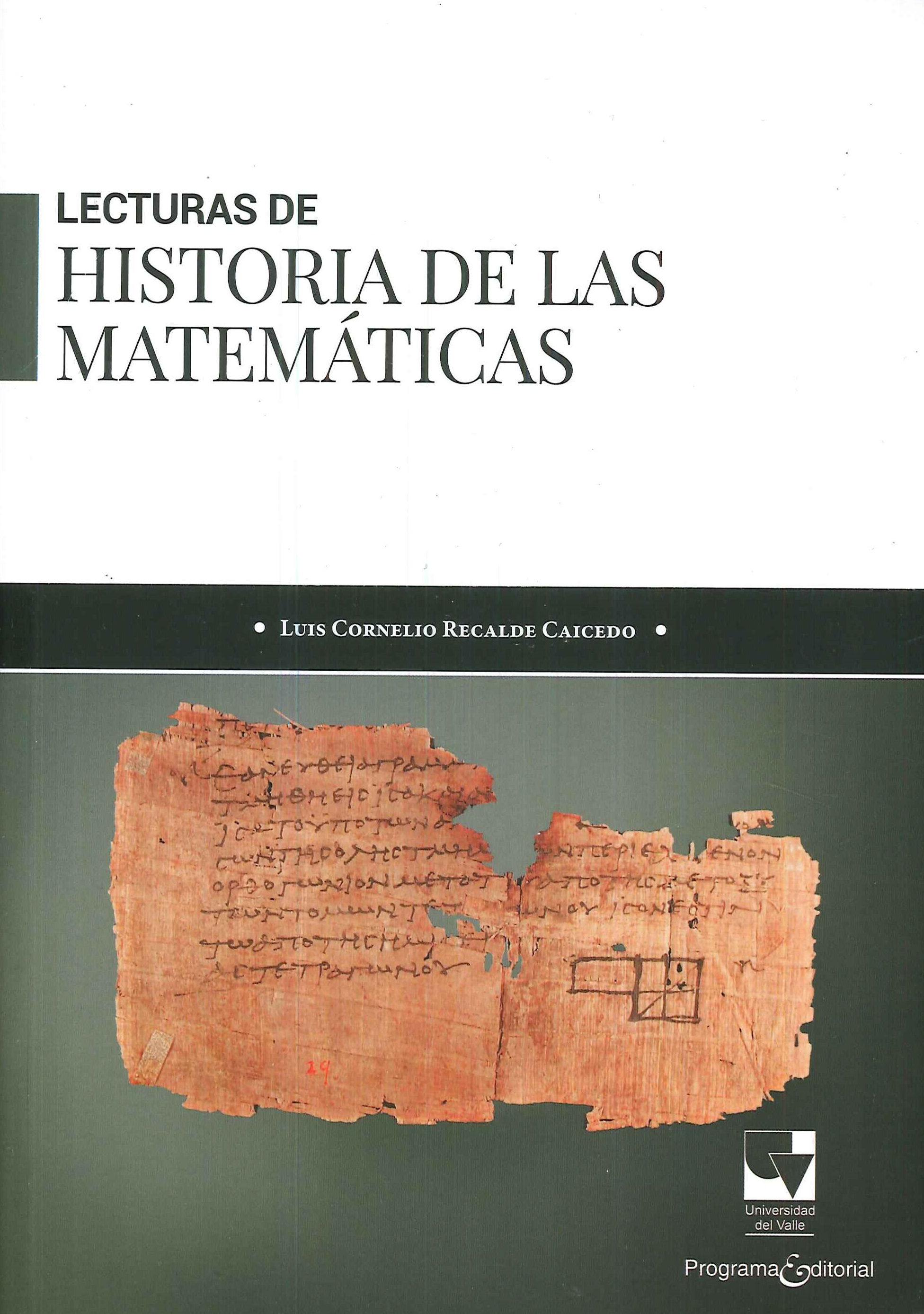 Lecturas de Historia de las Matemáticas