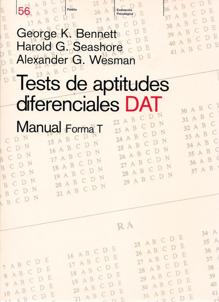 DAT Test De Aptitudes Diferenciales Ediciones T cnicas Paraguayas