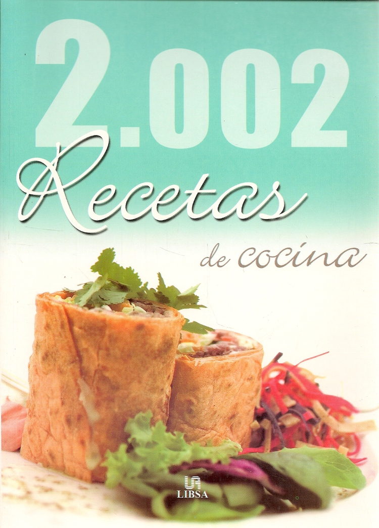 2002 recetas de cocina