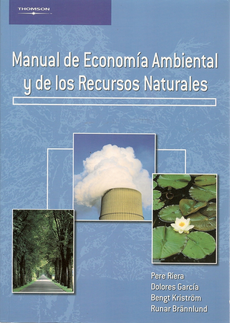 Manual de Economia Ambiental y de los Recursos Naturales