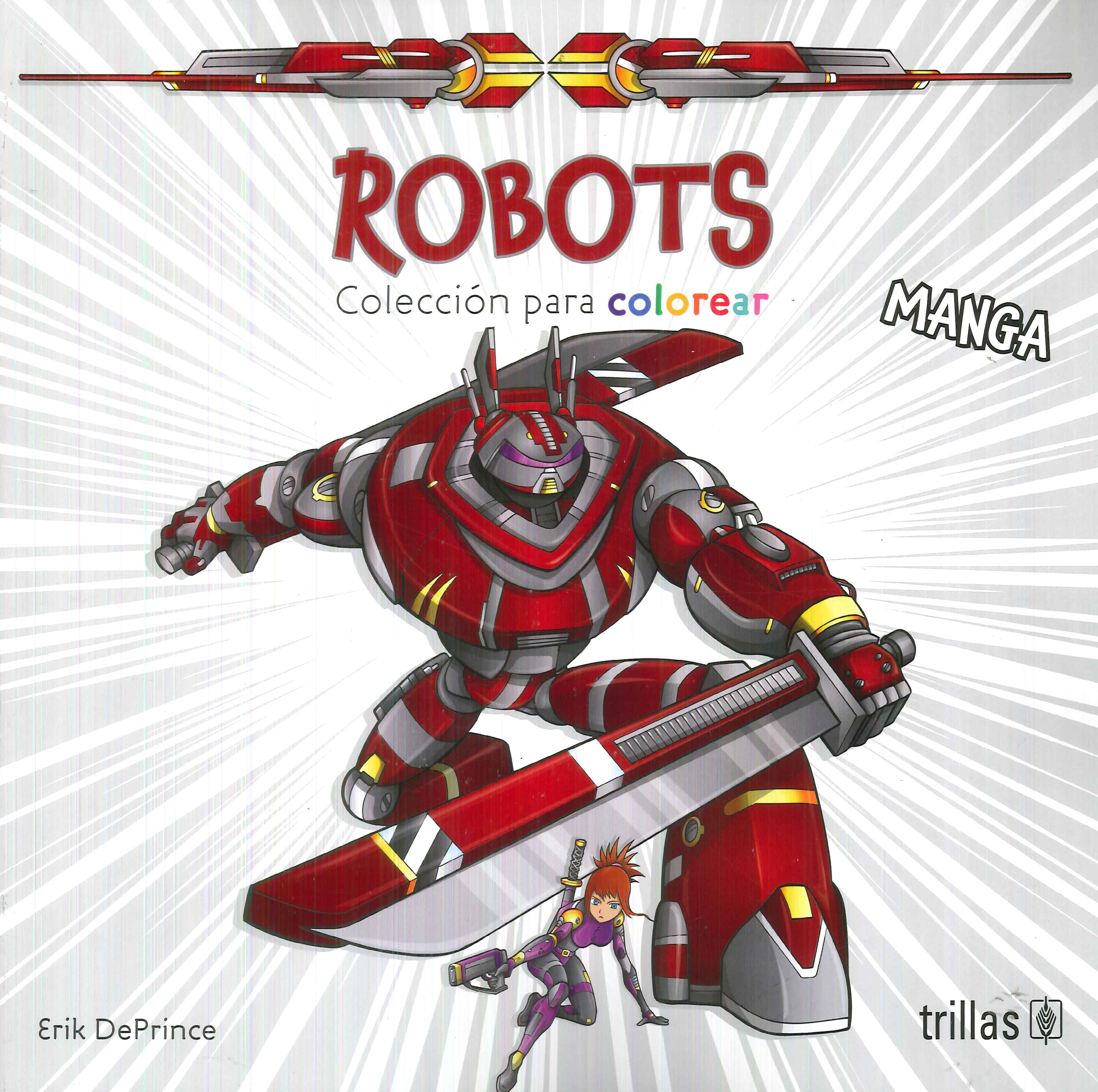 Robots. Coleccin para colorear