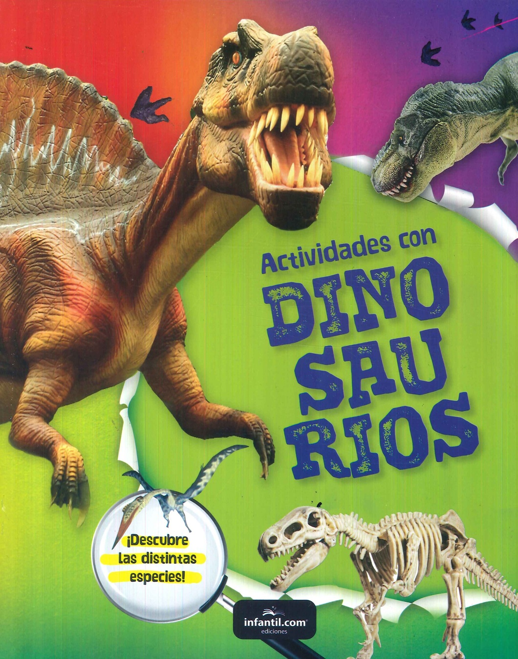 Actividades con dinosaurios.