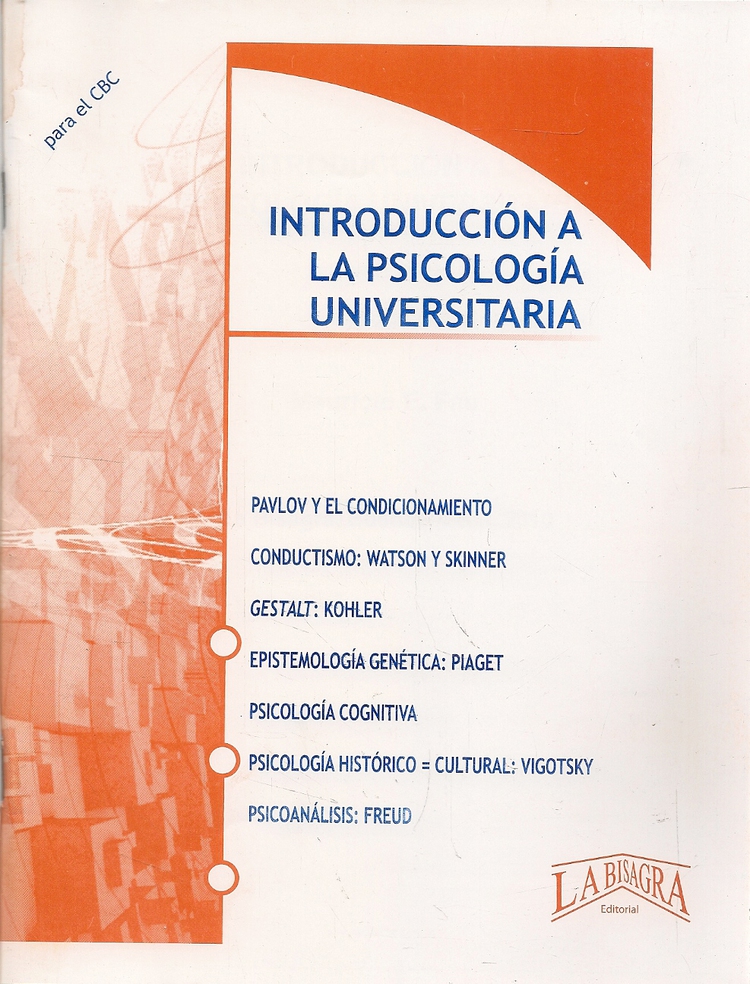 Introducción a la Psicología Universitaria