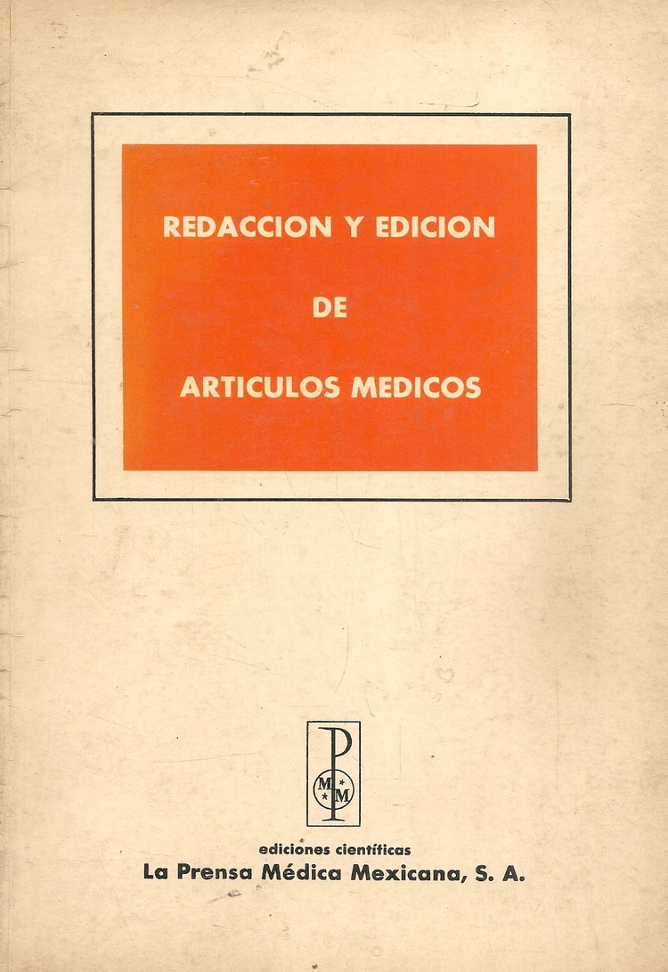 Redaccion y Edicion de Articulos Medicos