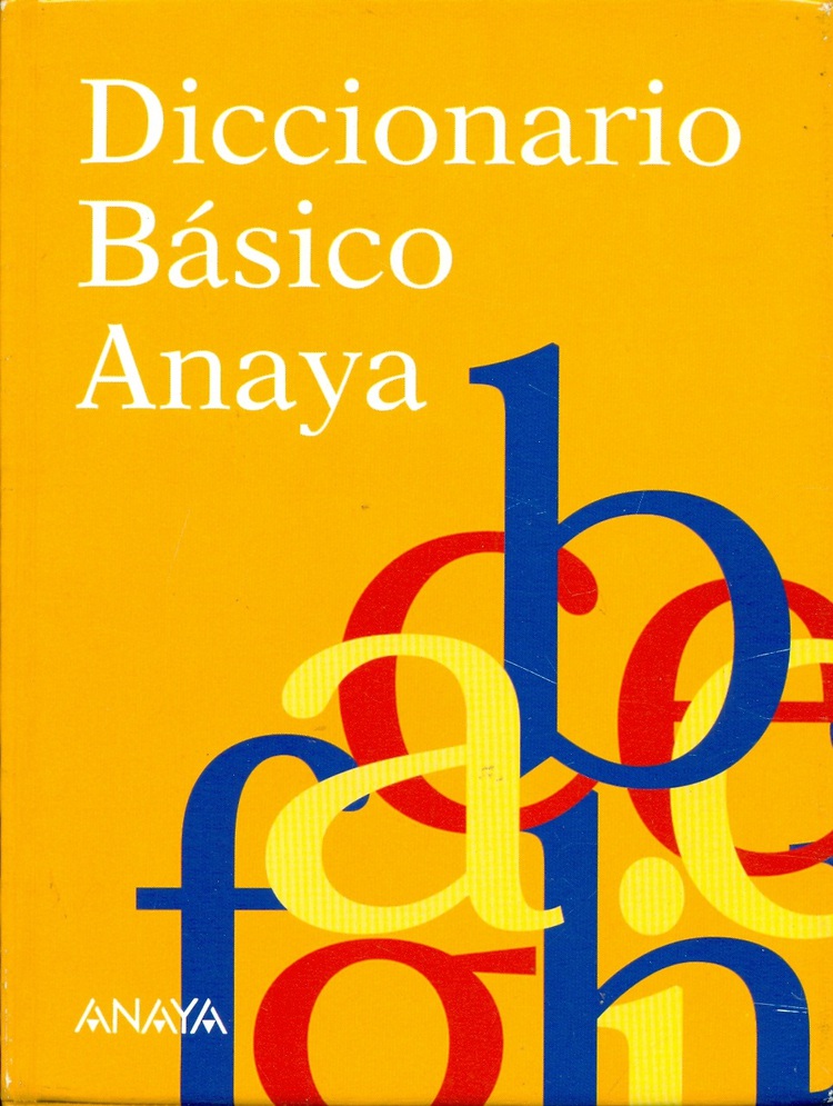 Diccionario basico español Anaya