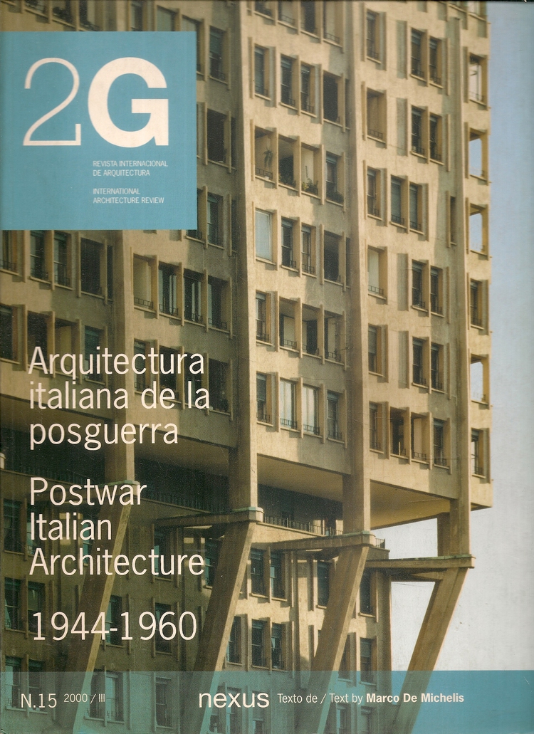 2G Arquitectura italiana de la posguerra nro 15