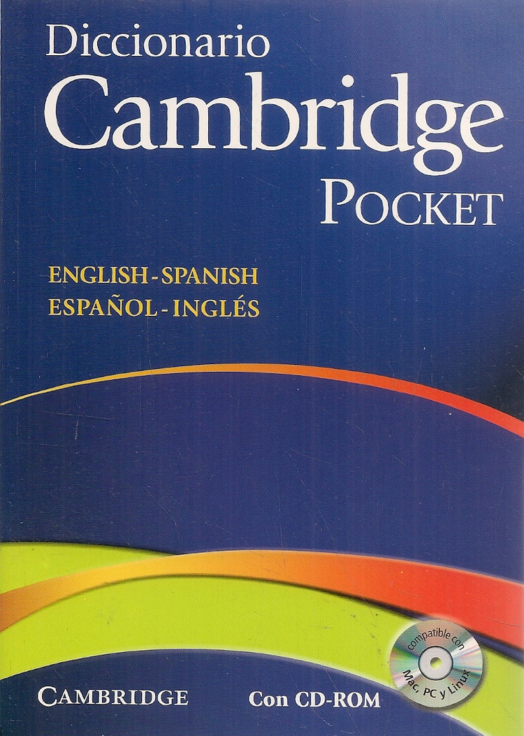 Diccionario Cambridge Pocket English Spanish Español Inglés