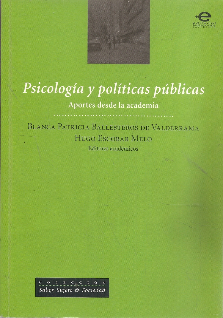 Psicología y políticas públicas
