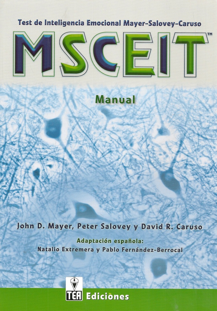 MSCEIT Test de Inteligencia Emocional Mayer-Salovey-Caruso
