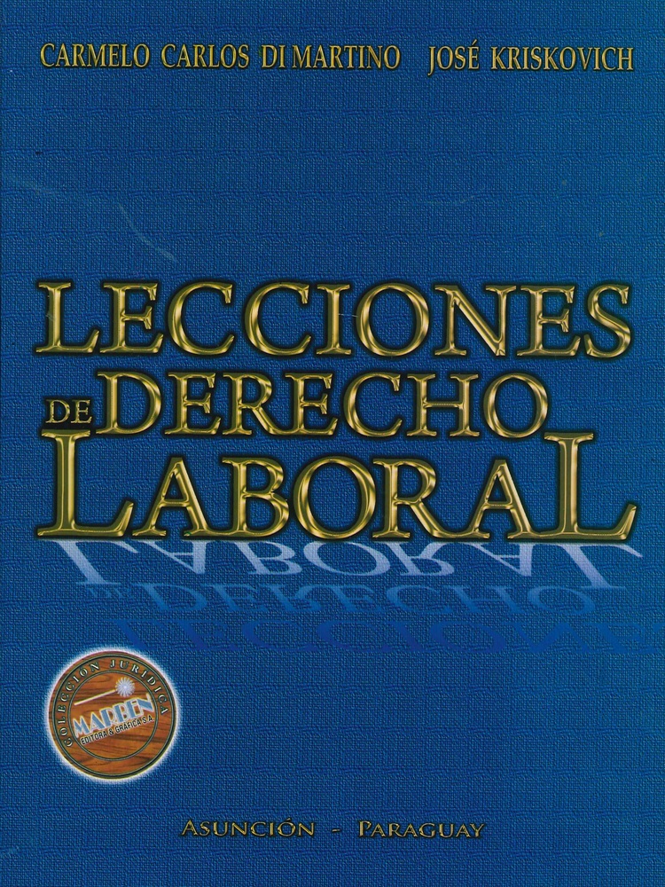 Lecciones de derecho laboral