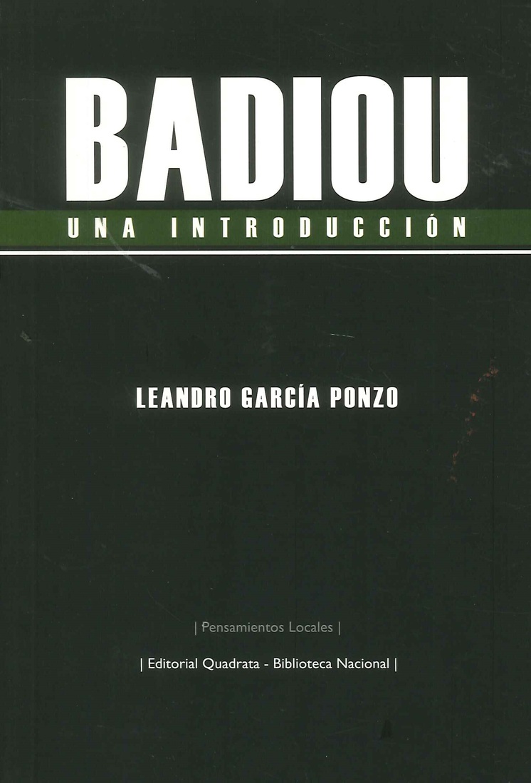 Badiou Una Introduccin