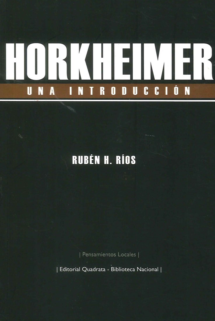 Horkheimer Una Introducci�n