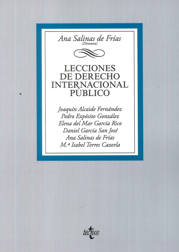 Lecciones de derecho internaci�nal p�blico