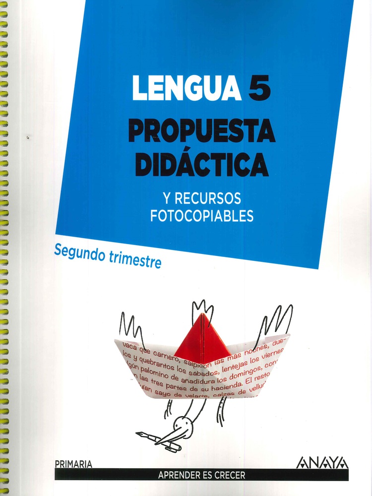 Lengua 5 Propuesta Didctica