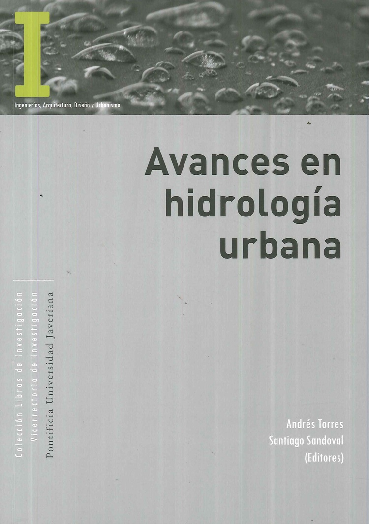 Avances en hidrologa urbana