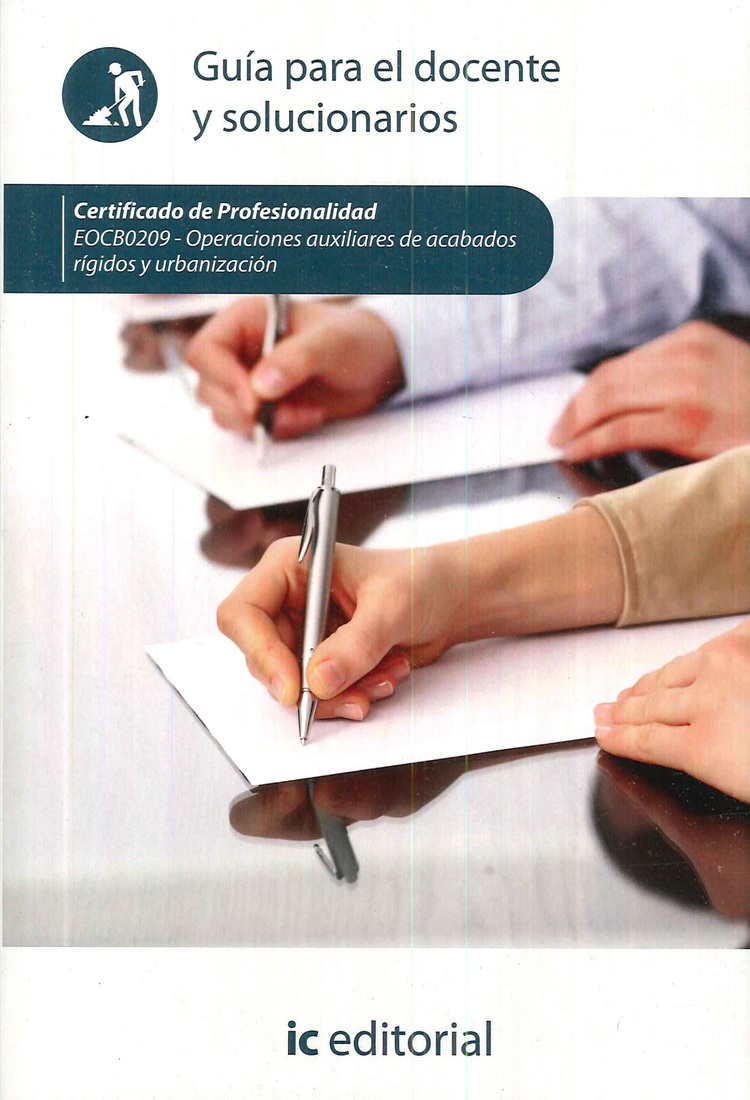 Operaciones auxiliares de acabados rigidos y urbanizacion