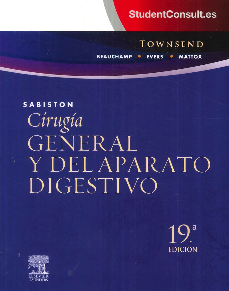 SABISTON Ciruga General y del Aparato Digestivo