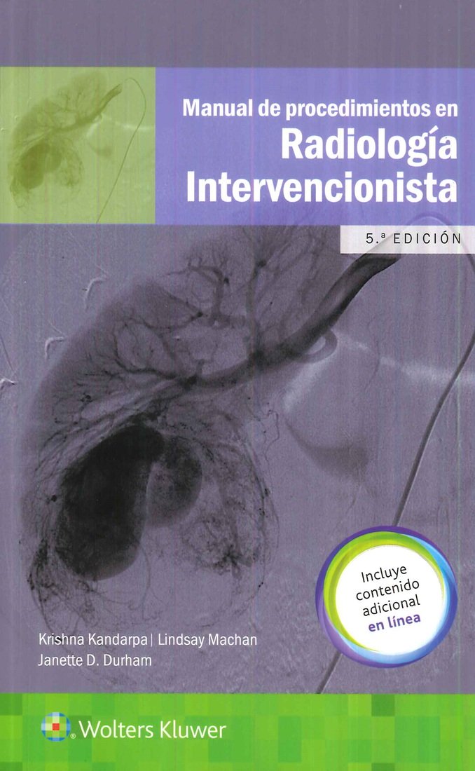 Manual de procedimientos en Radiolog�a Intervencionista