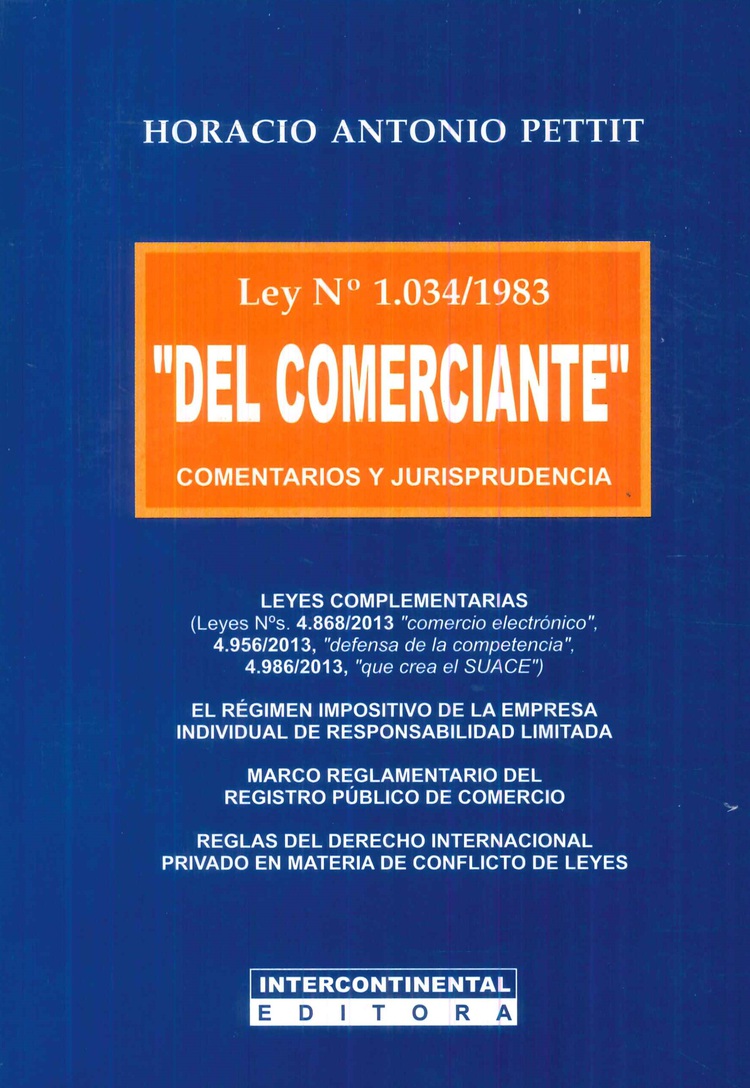 Ley N� 1034/1983 Del Comerciante