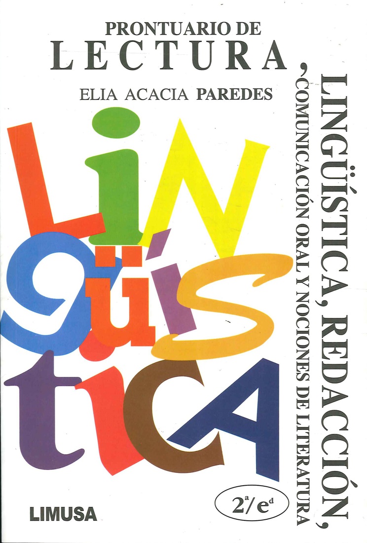 Prontuario de Lectura, Ling��stica y Redacci�n