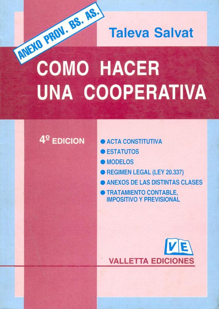 Como hacer una cooperativa