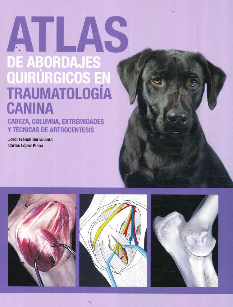 Atlas de abordajes quirrgicos en traumatologa canina.