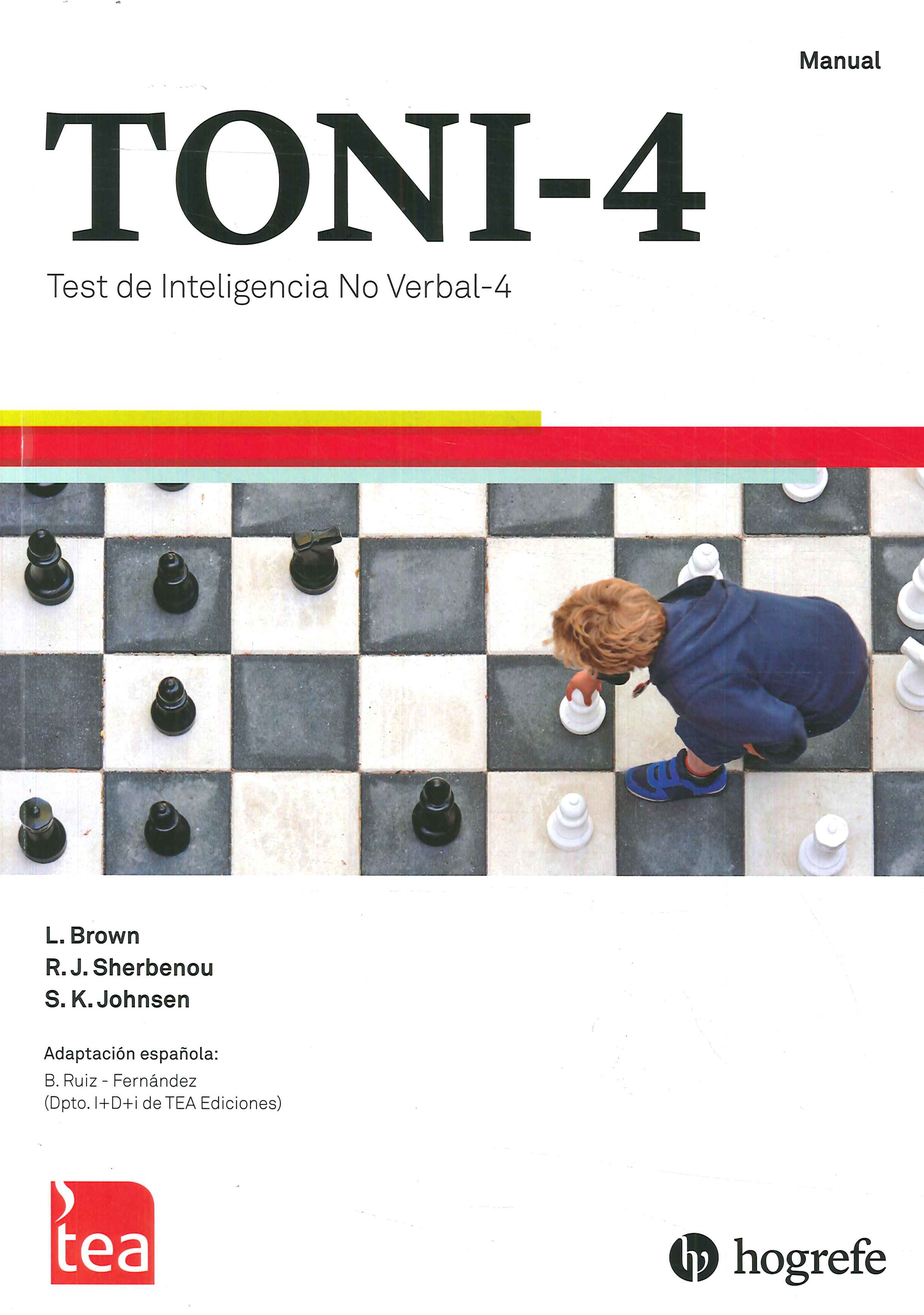 TONI-4 Test de Inteligencia No Verbal
