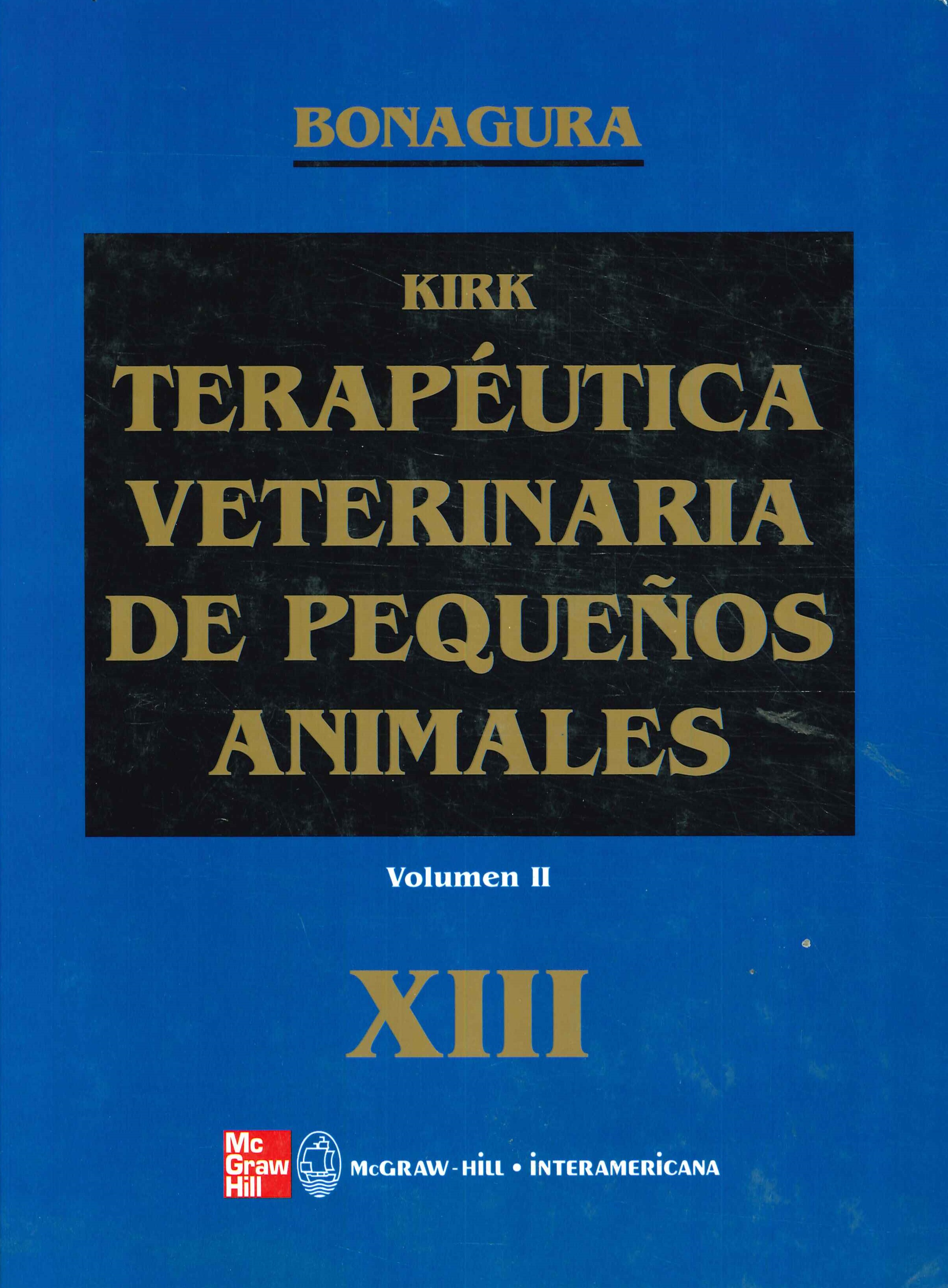 Terapeutica Veterinaria de Pequeos Animales - 2 Tomos