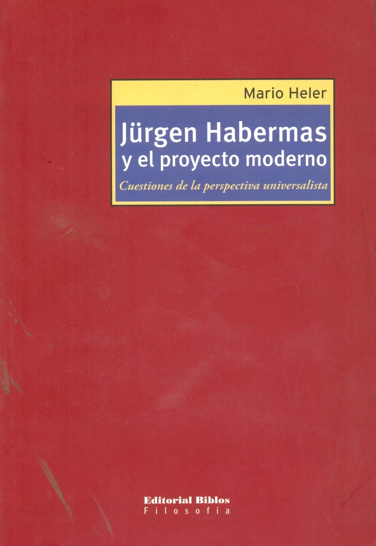 Jurgen Habermas y el proyecto moderno
