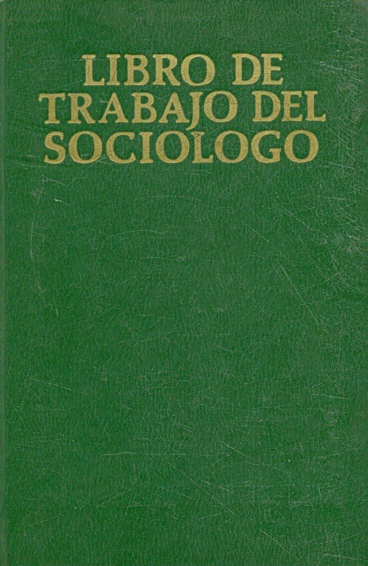 Libro de trabajo del Sociologo
