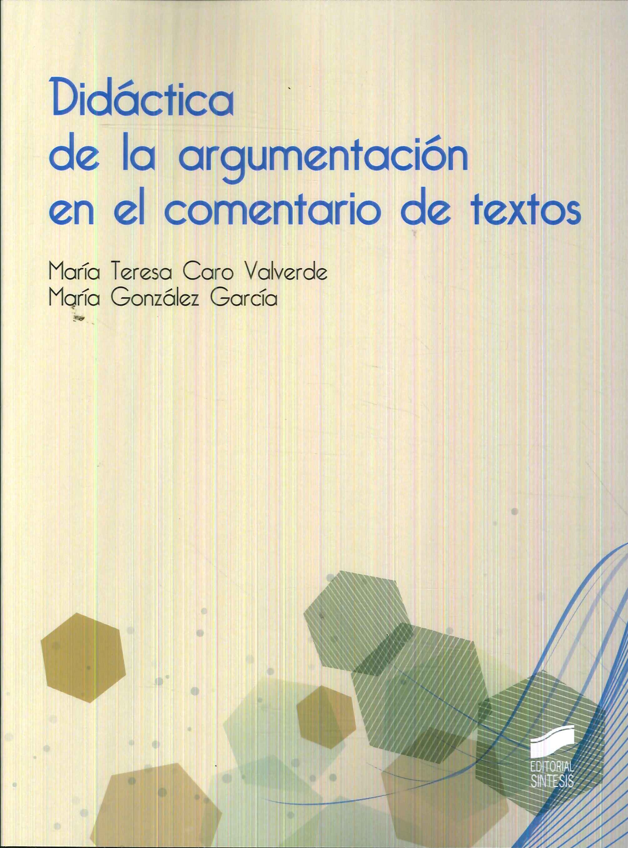 Didctica de la argumentacin en el comentario de textos