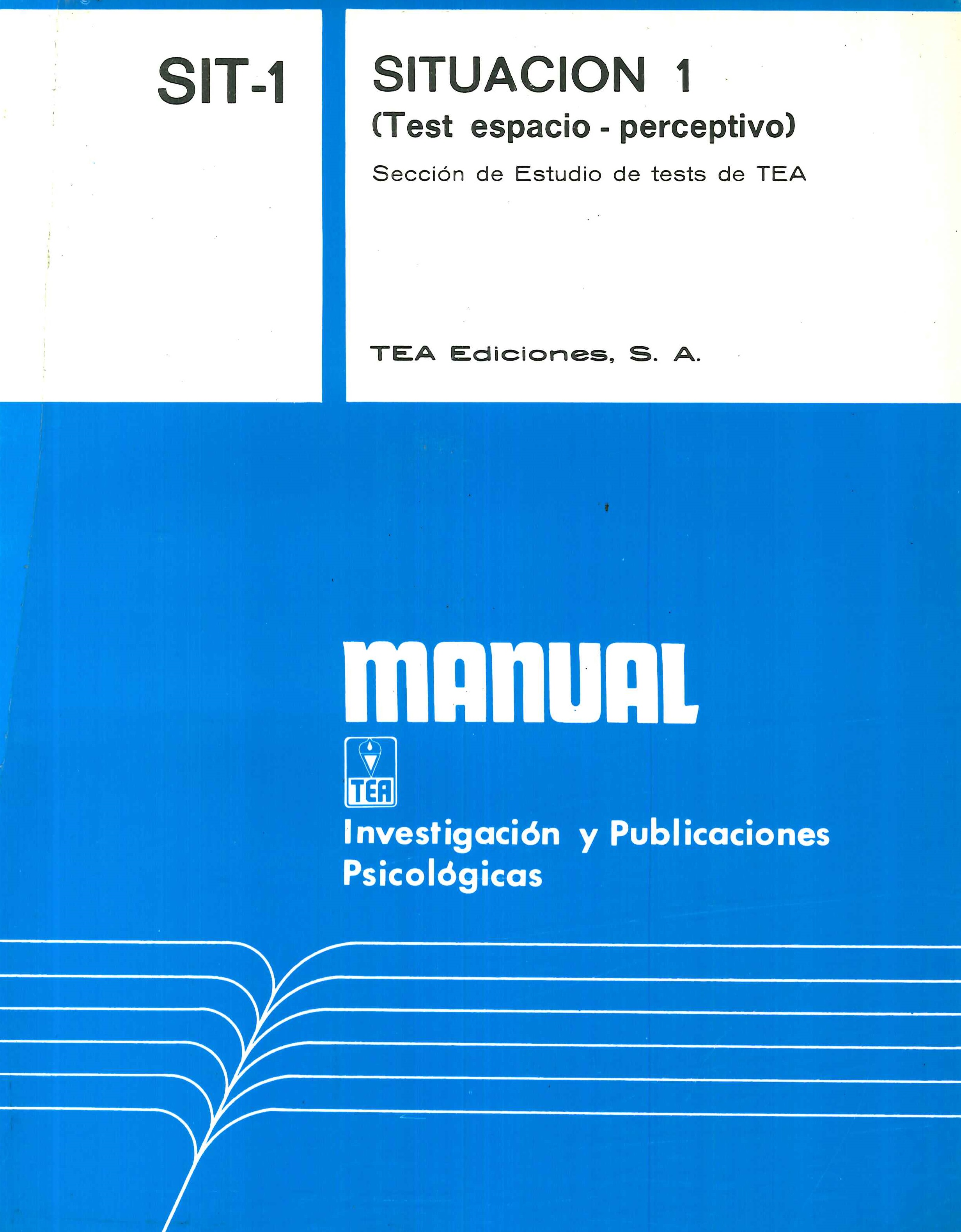 SIT-1 - Situacion 1 (Test Espacio-perceptivo)