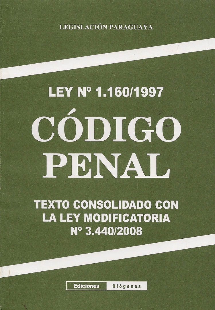 Codigo Penal Ley 1160/1997