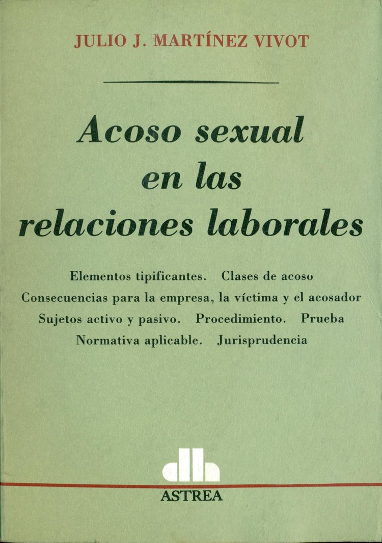 Acoso sexual en las relaciones laborales