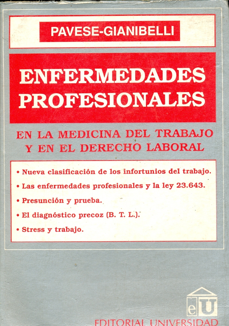 Enfermedades profesionales en la medicina del trabajo y en el derecho laboral