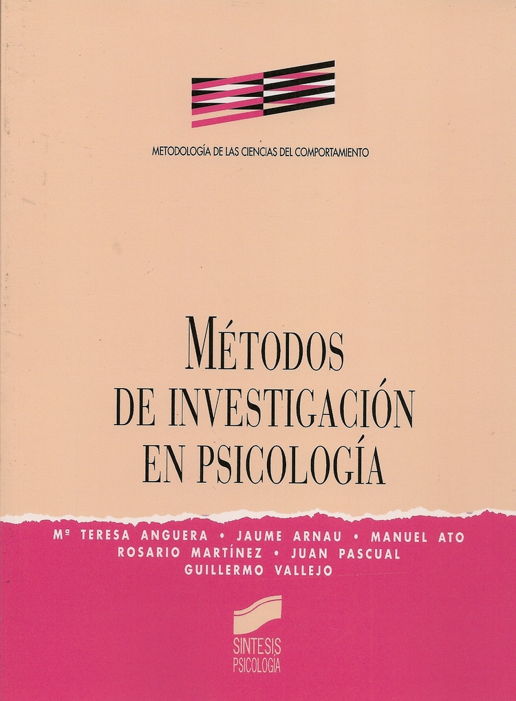 Mtodos de investigacin en Psicologia