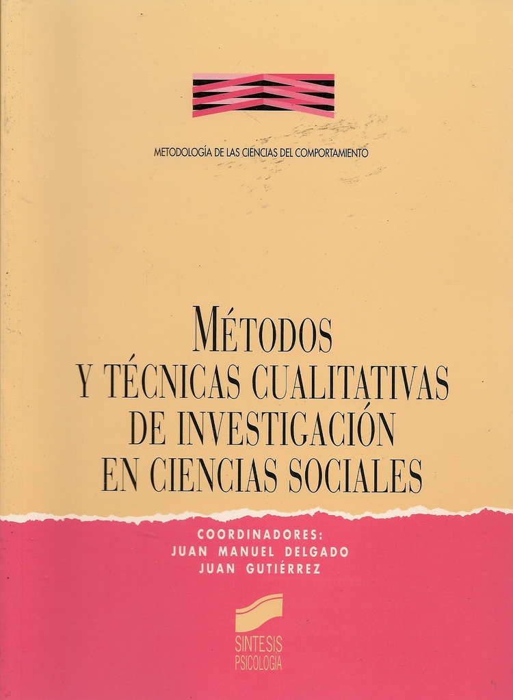 Mtodos y Tcnicas Cualitativas de Investigacin en Ciencias Sociales