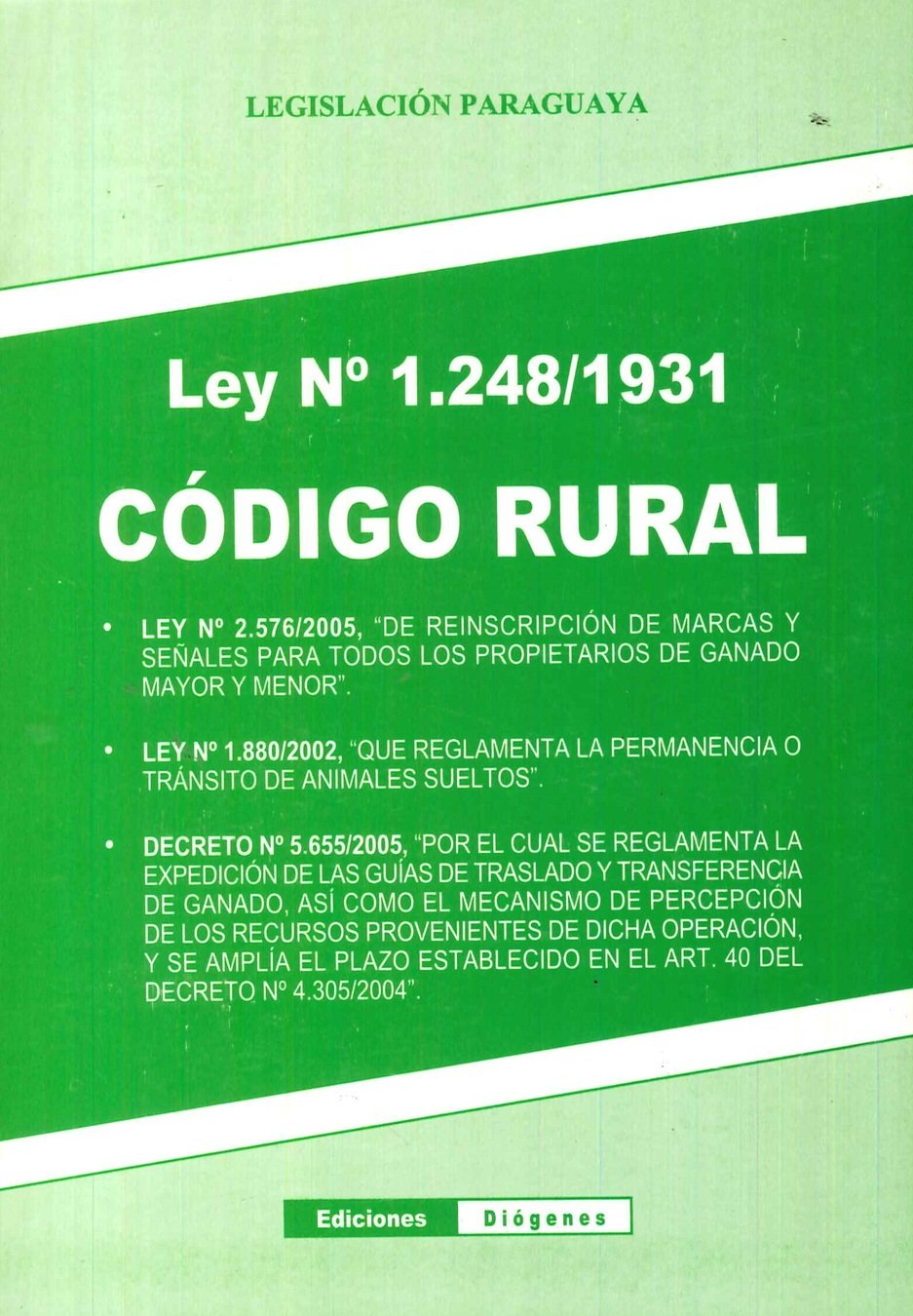 C�digo Rural Ley N� 1.248/1931